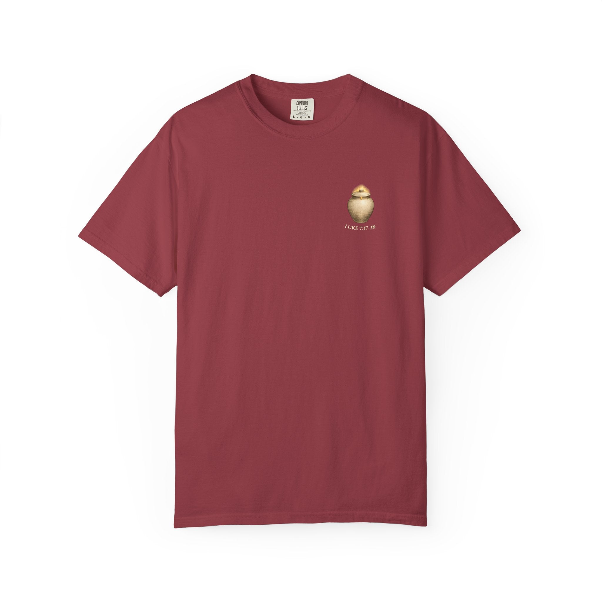 You Don’t Know the Cost of the Oil Shirt | Luke 7:37-38 Christian Comfort Colors Tee | Faith Graphic T-Shirt | Worship & Devotion Shirt