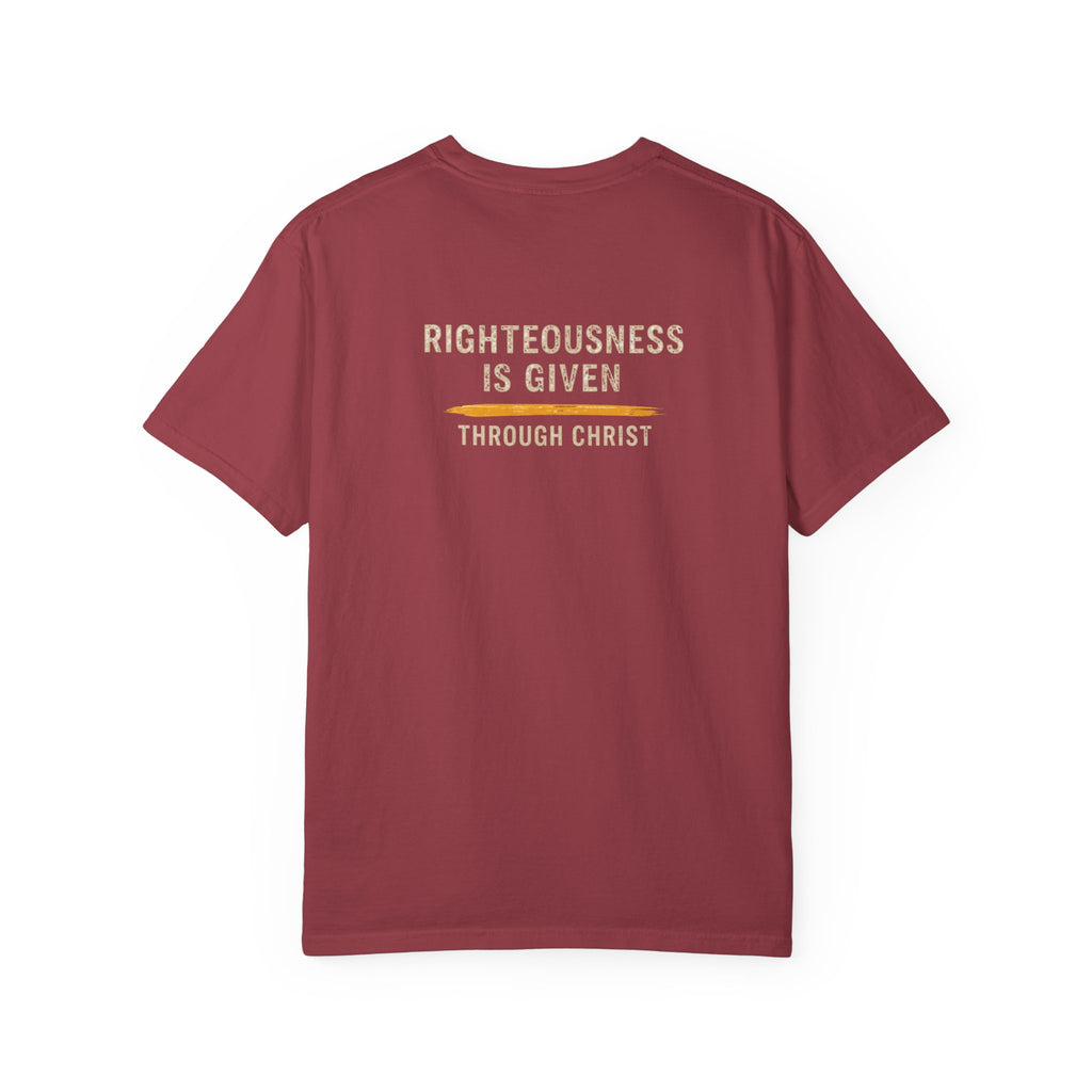 Take It! It Is a Gift Shirt | Romans 5:17 Christian T-Shirt | Comfort Colors 1717 Faith Tee | Righteousness Through Christ