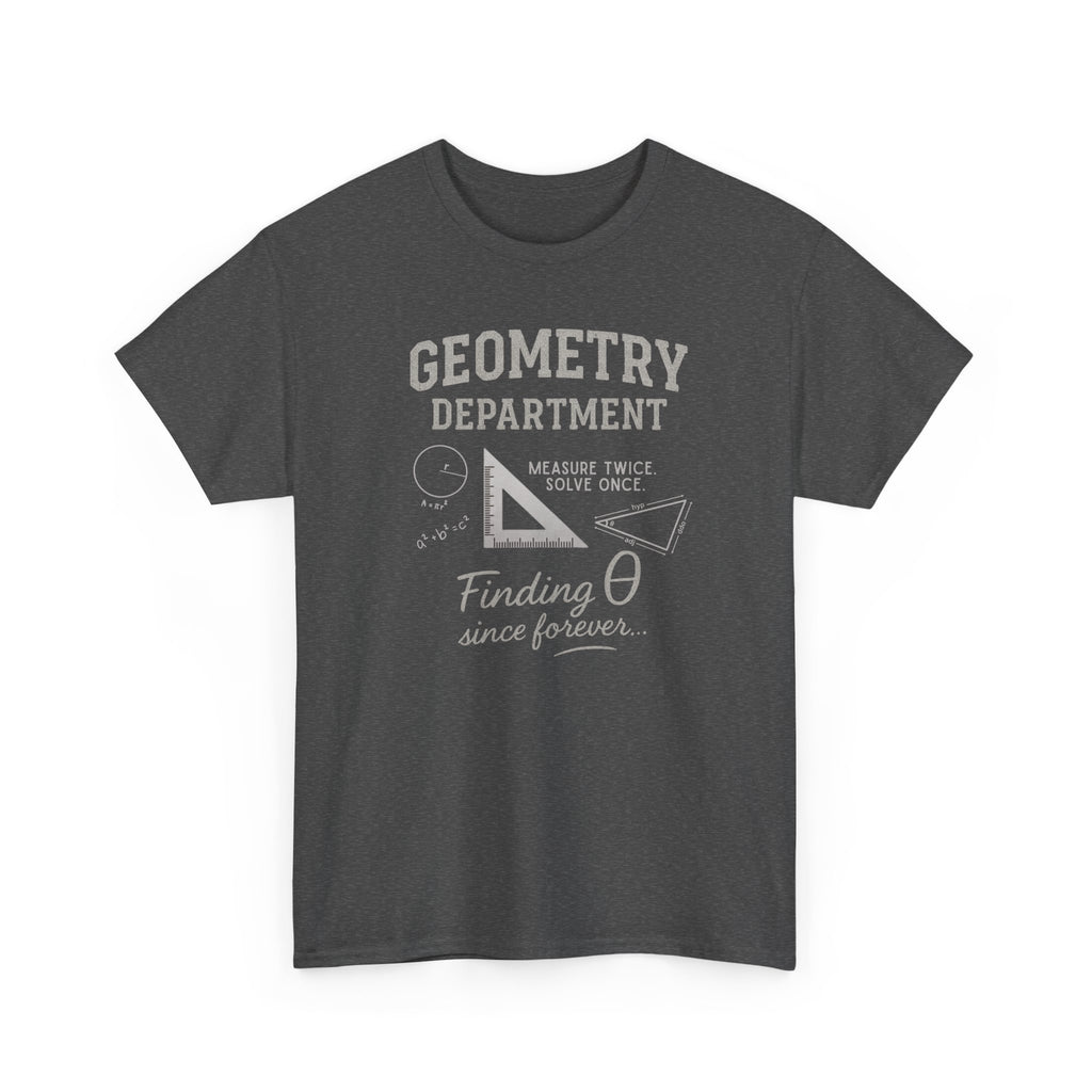 Geometry Department T-Shirt, Funny High School Math Teachers, Back-to-School