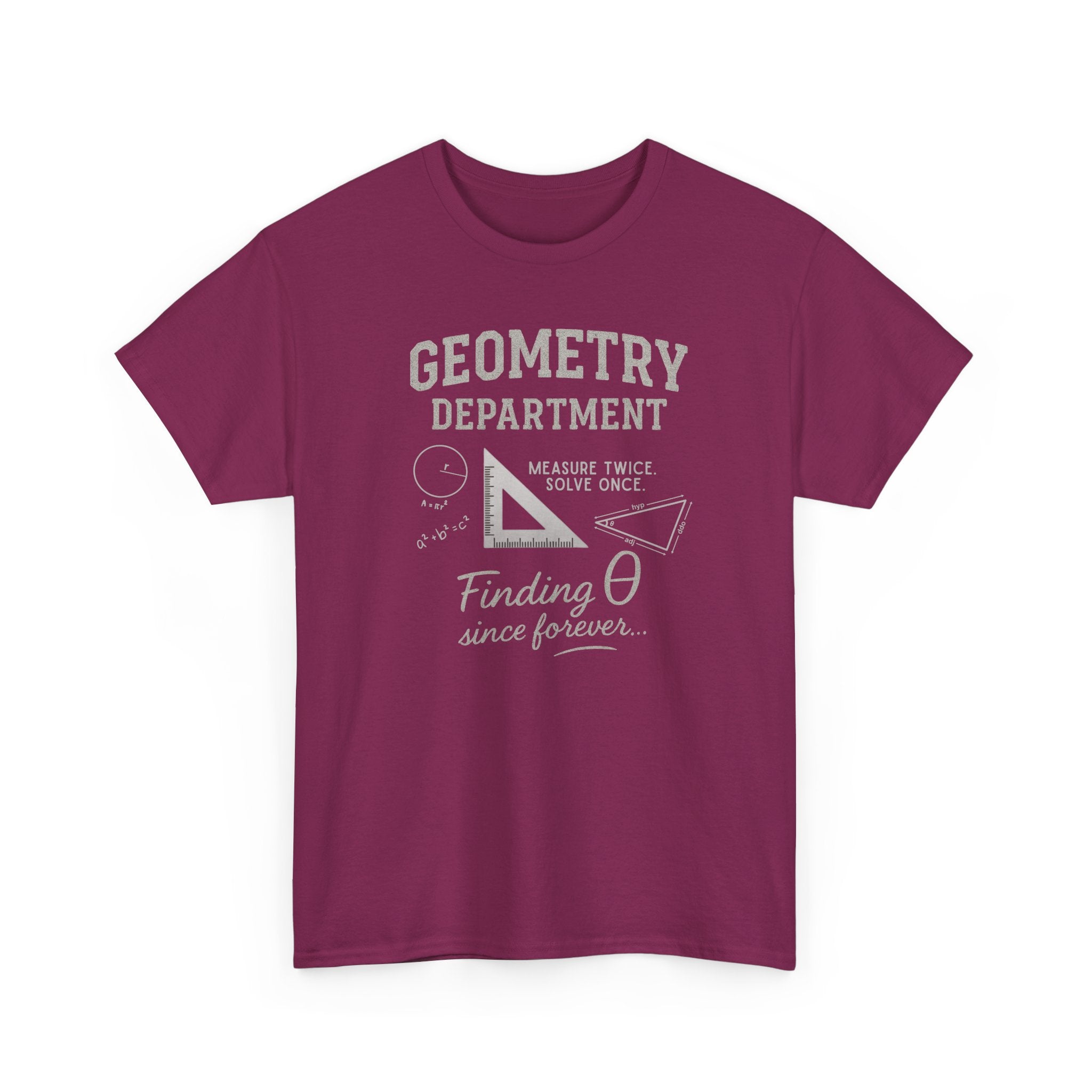 Geometry Department T-Shirt, Funny High School Math Teachers, Back-to-School