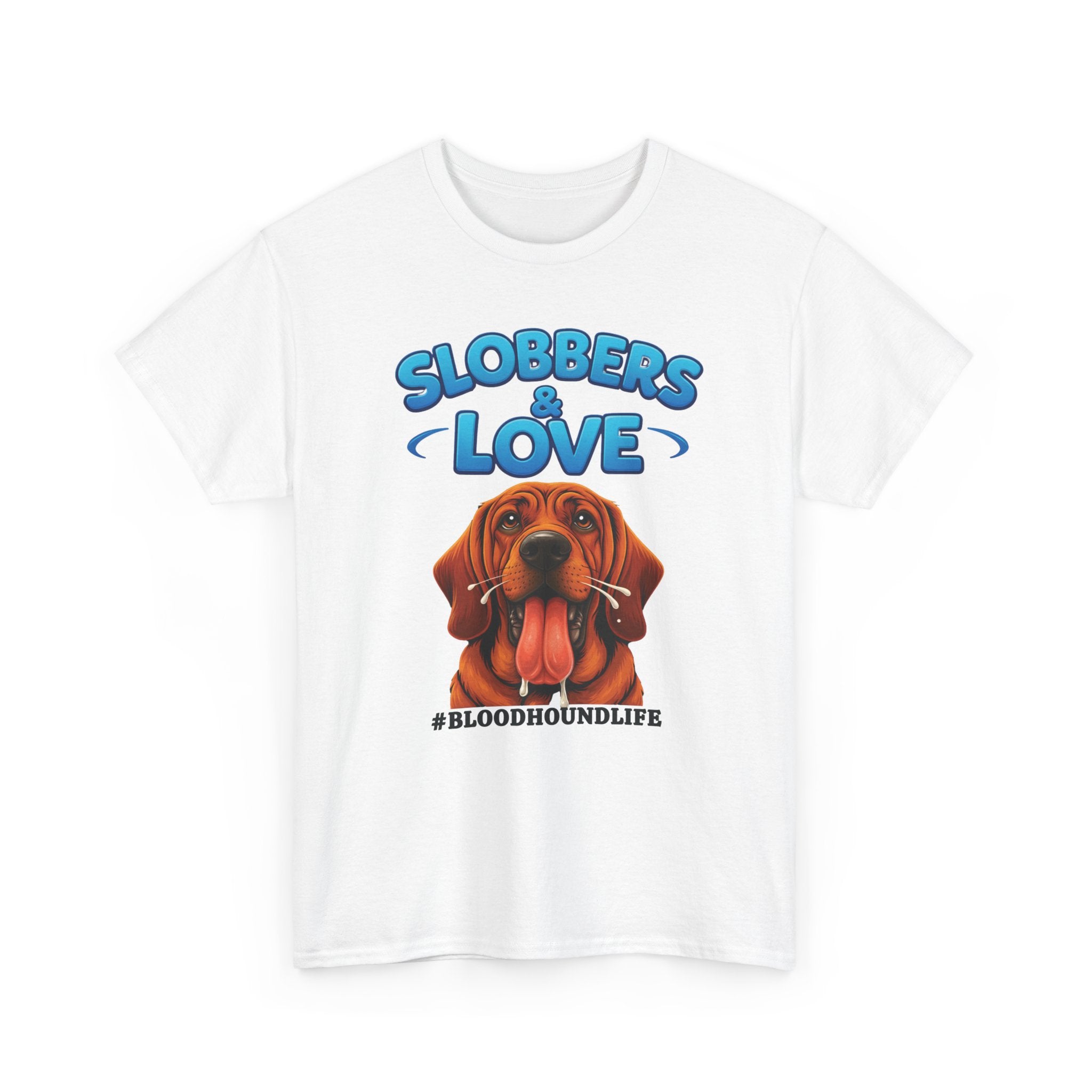 Bloodhound Life Unisex Tee, Slobbering Dog Lover Shirt, Funny Pet Owner Gift, Drooling Hound Top, Animal Lover Apparel