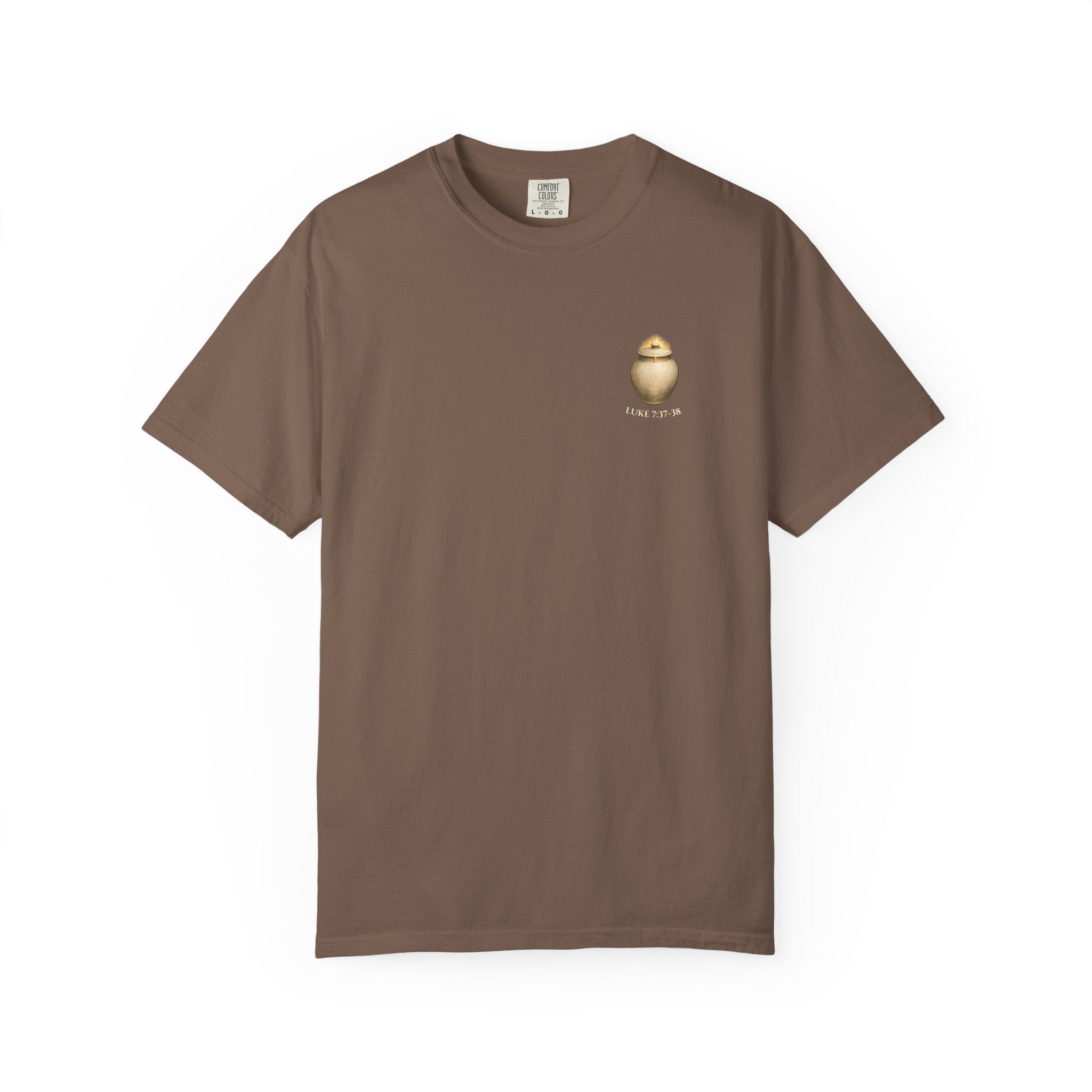 You Don’t Know the Cost of the Oil Shirt | Luke 7:37-38 Christian Comfort Colors Tee | Faith Graphic T-Shirt | Worship & Devotion Shirt