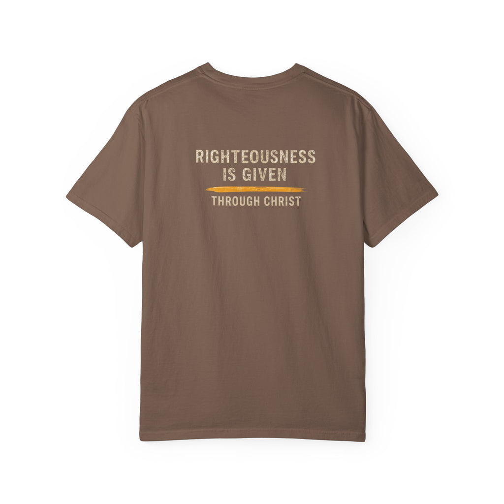 Take It! It Is a Gift Shirt | Romans 5:17 Christian T-Shirt | Comfort Colors 1717 Faith Tee | Righteousness Through Christ