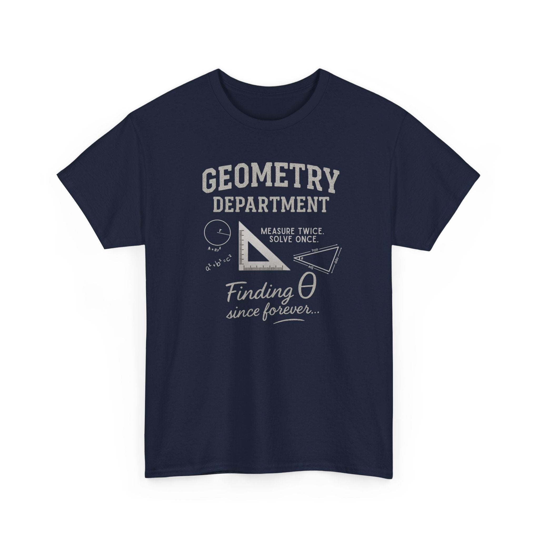 Geometry Department T-Shirt, Funny High School Math Teachers, Back-to-School