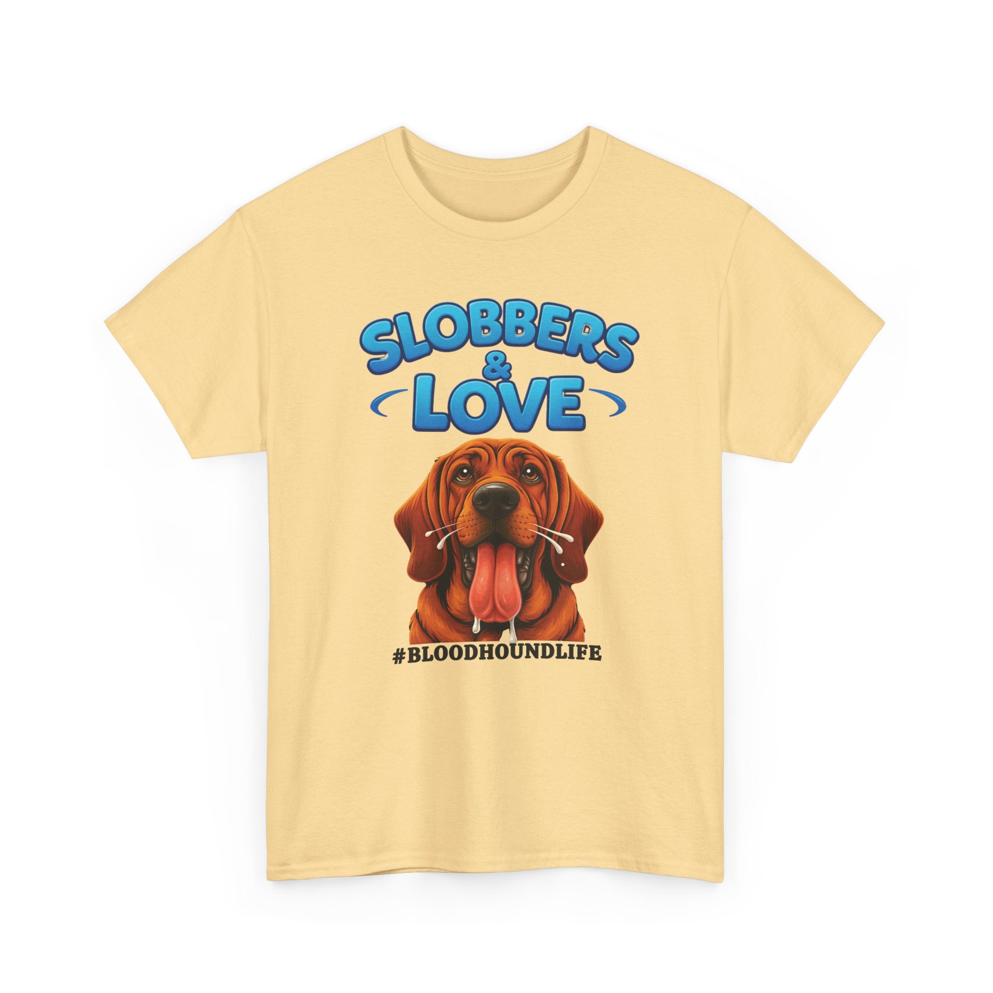 Bloodhound Life Unisex Tee, Slobbering Dog Lover Shirt, Funny Pet Owner Gift, Drooling Hound Top, Animal Lover Apparel