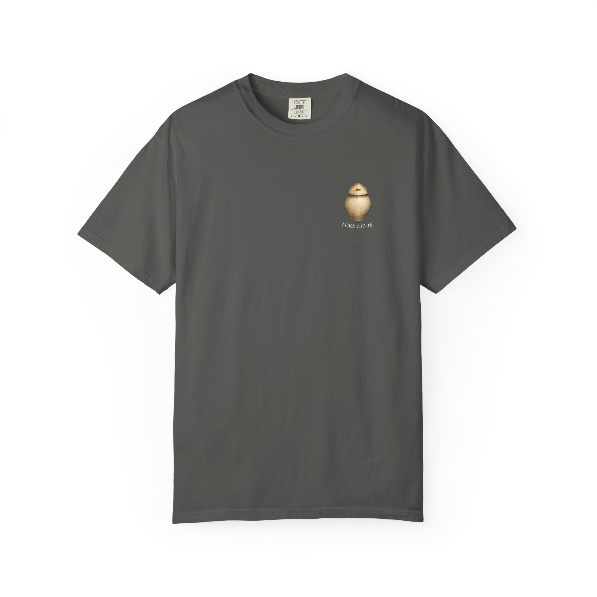 You Don’t Know the Cost of the Oil Shirt | Luke 7:37-38 Christian Comfort Colors Tee | Faith Graphic T-Shirt | Worship & Devotion Shirt