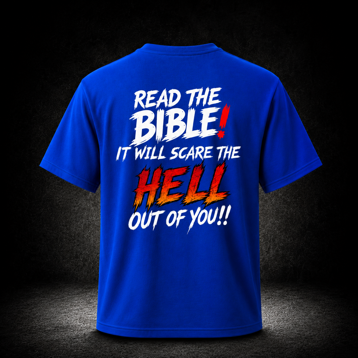 Read the Bible Shirt | Bold Christian Graphic Tee | Hebrews 4:12 Faith Shirt | Gildan 5000 Christian Apparel