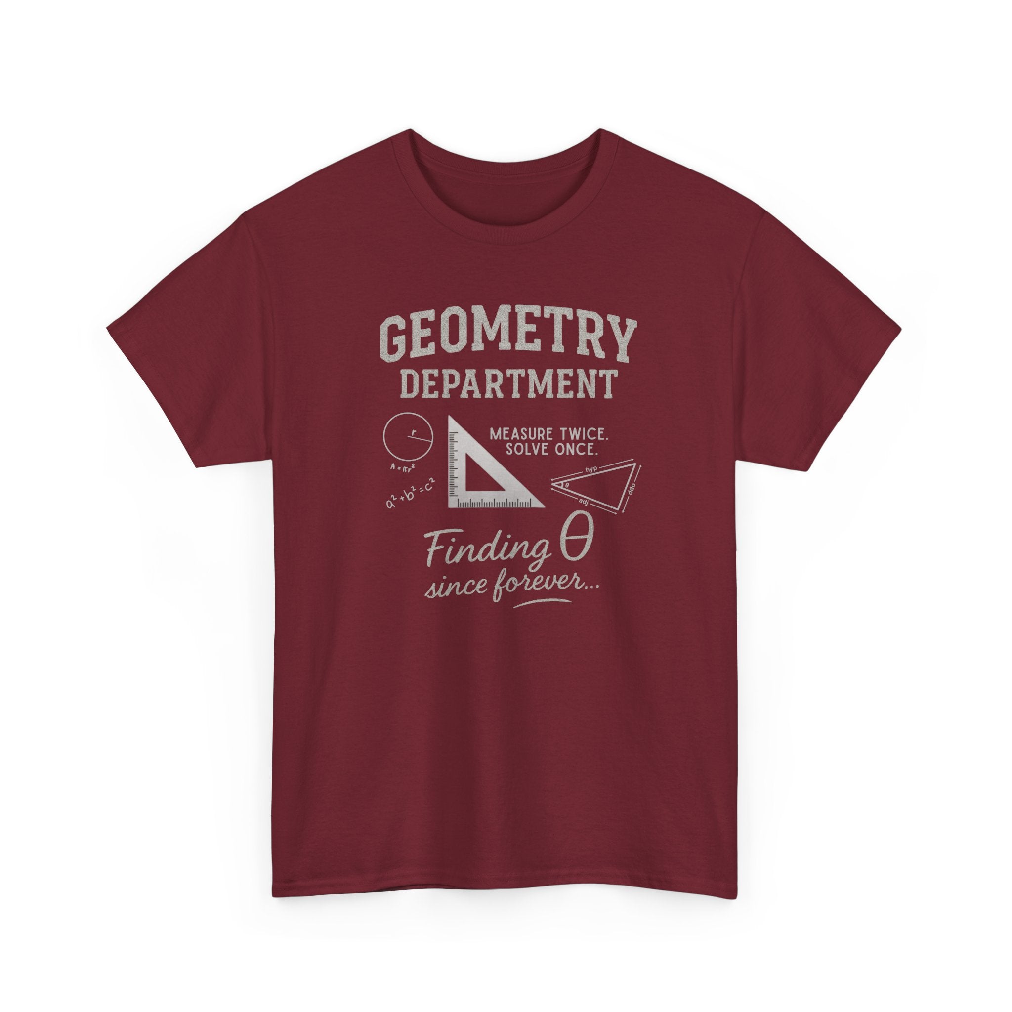 Geometry Department T-Shirt, Funny High School Math Teachers, Back-to-School