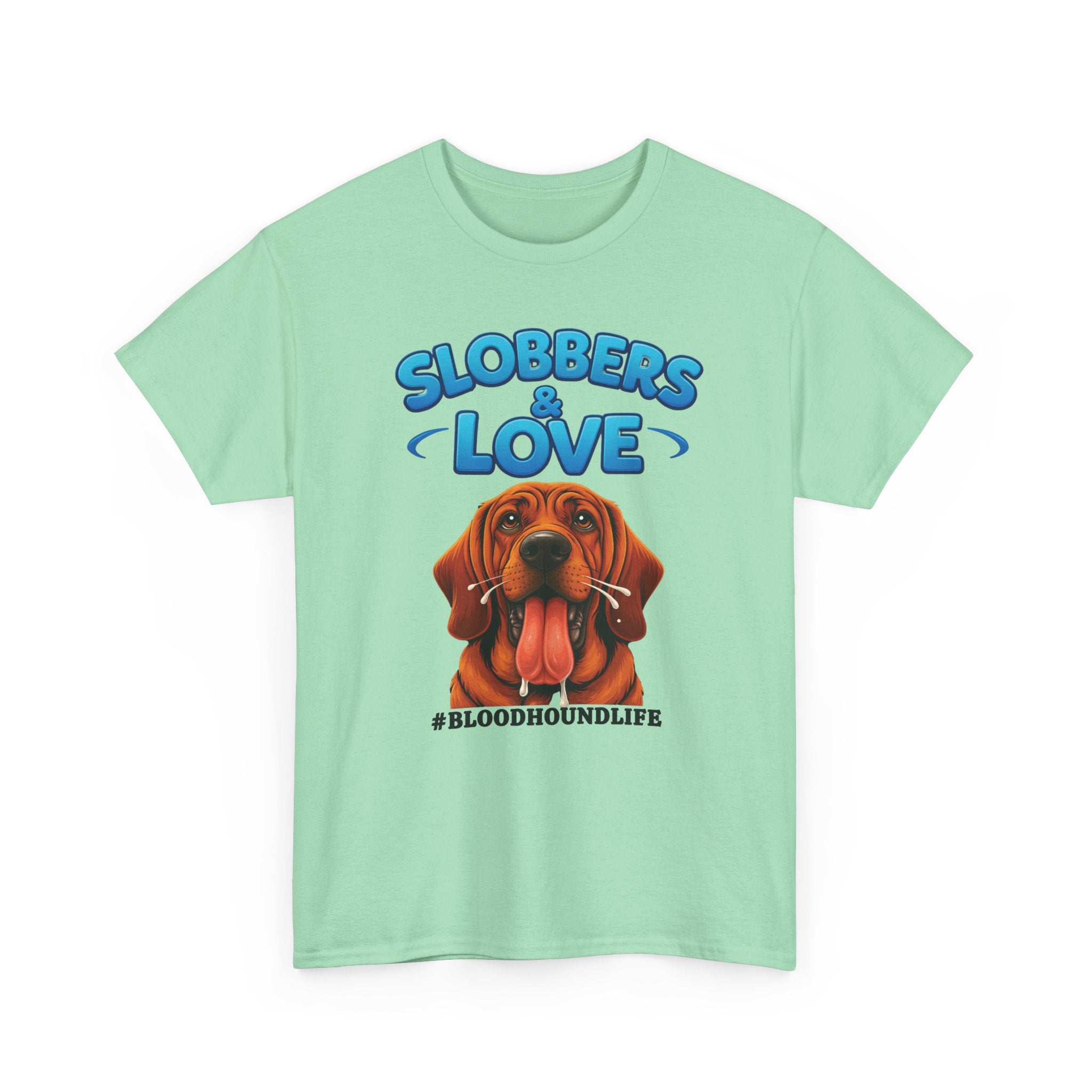 Bloodhound Life Unisex Tee, Slobbering Dog Lover Shirt, Funny Pet Owner Gift, Drooling Hound Top, Animal Lover Apparel
