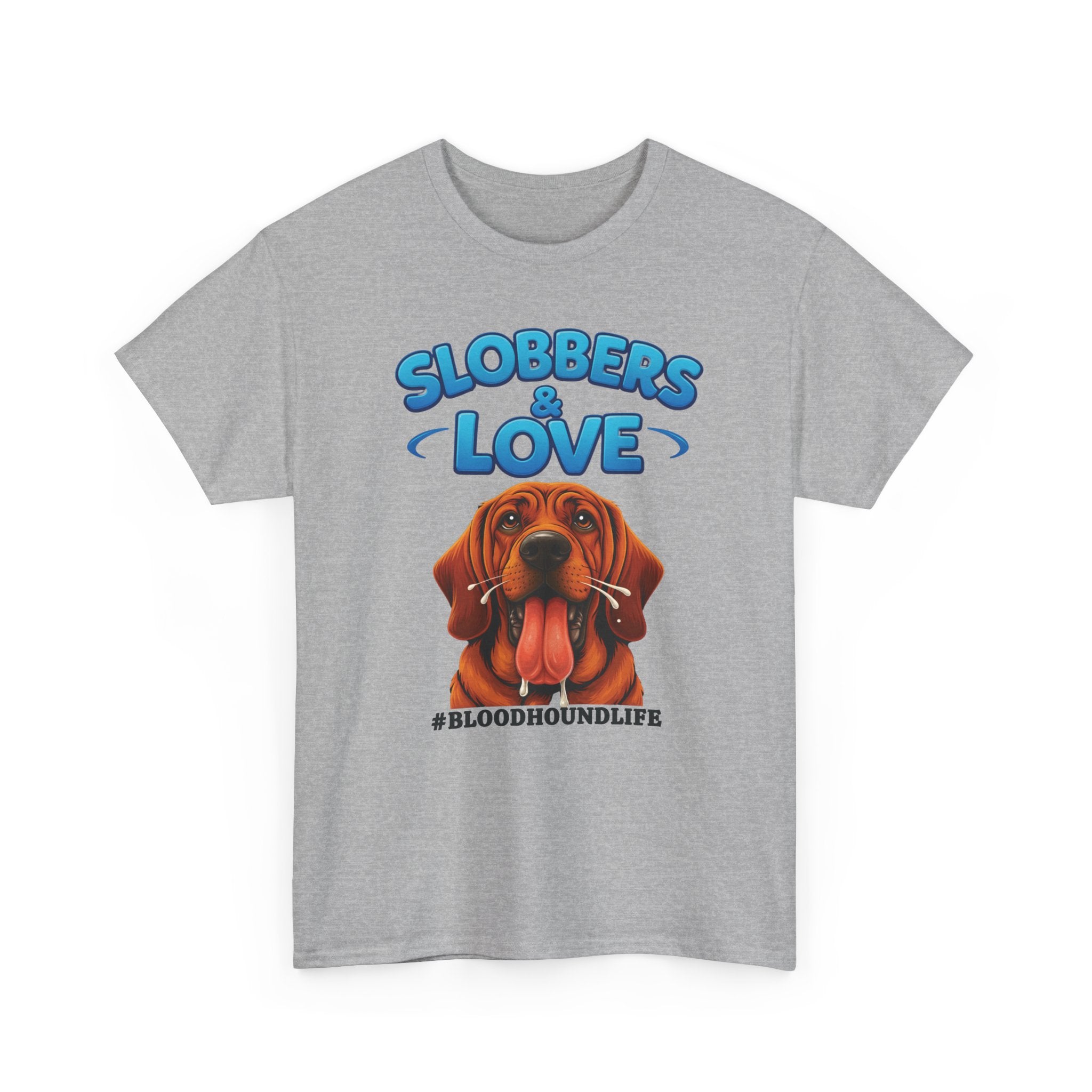 Bloodhound Life Unisex Tee, Slobbering Dog Lover Shirt, Funny Pet Owner Gift, Drooling Hound Top, Animal Lover Apparel