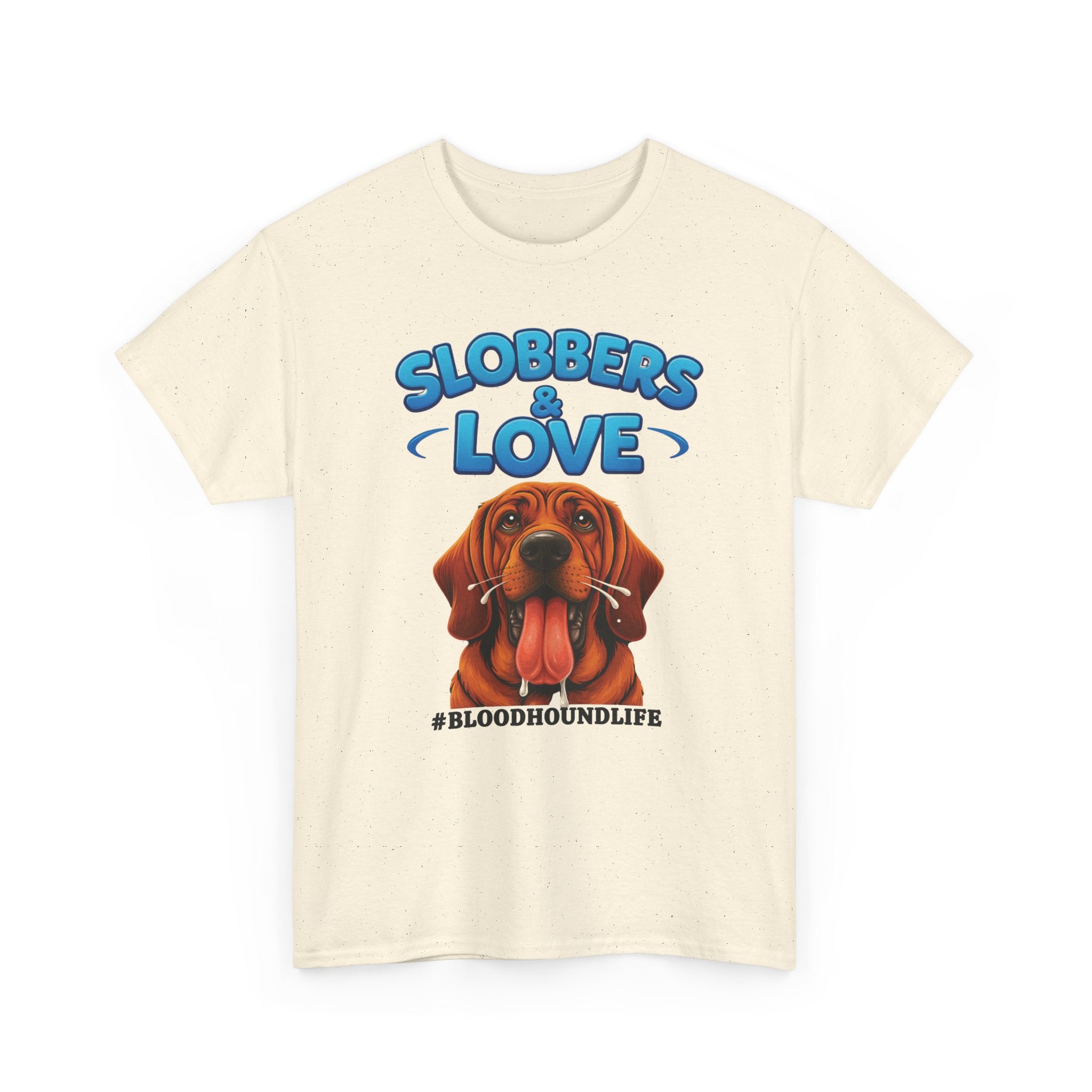 Bloodhound Life Unisex Tee, Slobbering Dog Lover Shirt, Funny Pet Owner Gift, Drooling Hound Top, Animal Lover Apparel