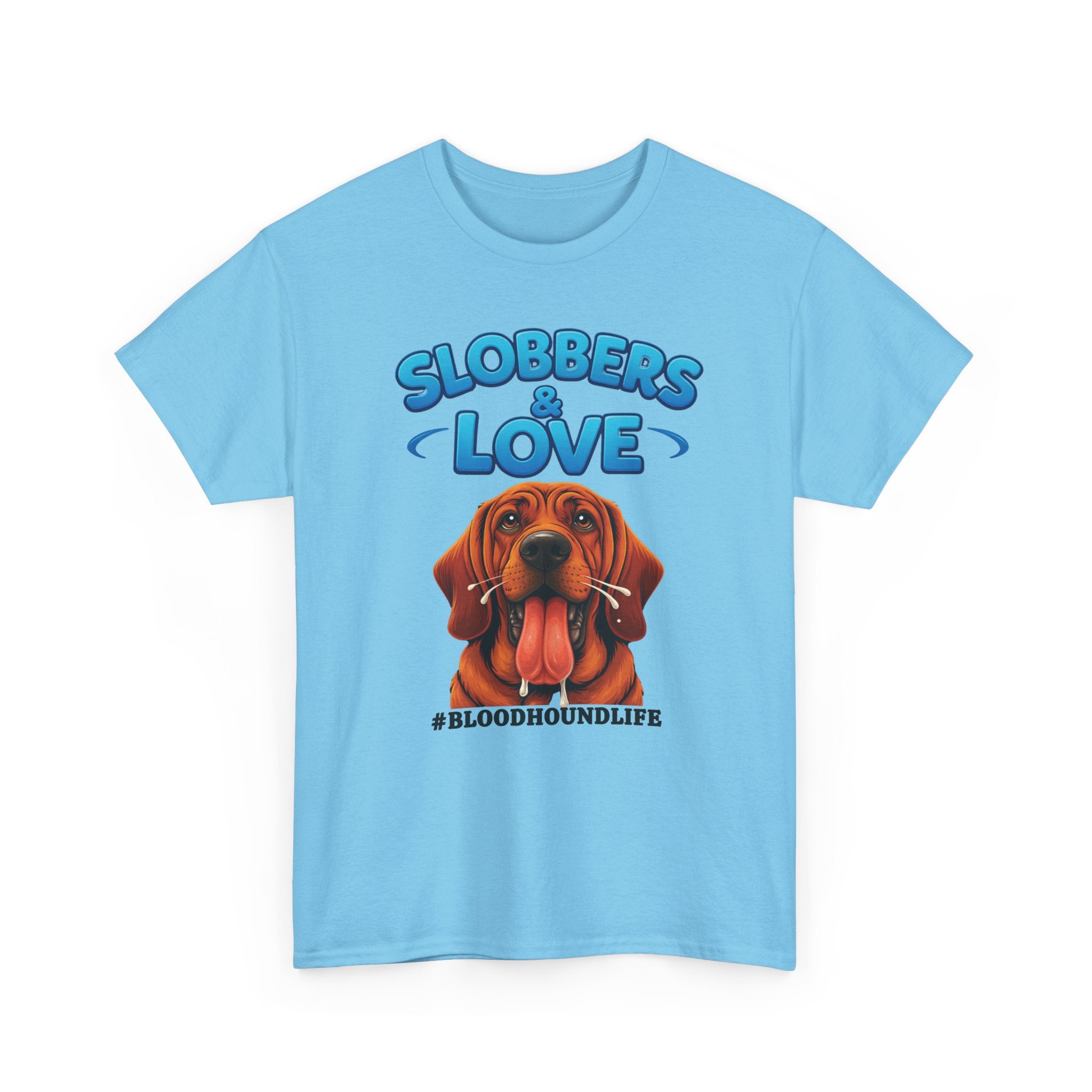 Bloodhound Life Unisex Tee, Slobbering Dog Lover Shirt, Funny Pet Owner Gift, Drooling Hound Top, Animal Lover Apparel