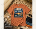 Saltwater + Jesus Good for the Soul Shirt | Comfort Colors 1717 Christian Beach T-Shirt | Coastal Faith Tee