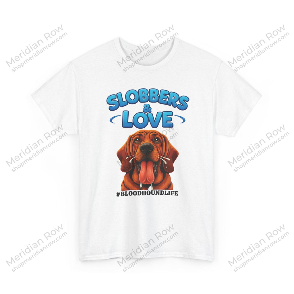 Bloodhound Life Unisex Tee, Slobbering Dog Lover Shirt, Funny Pet Owner Gift, Drooling Hound Top, Animal Lover Apparel