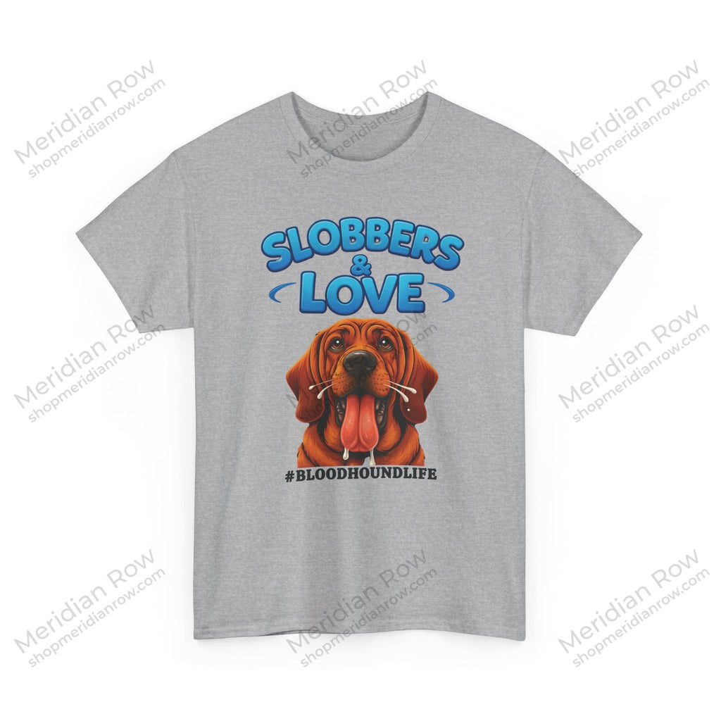 Bloodhound Life Unisex Tee, Slobbering Dog Lover Shirt, Funny Pet Owner Gift, Drooling Hound Top, Animal Lover Apparel