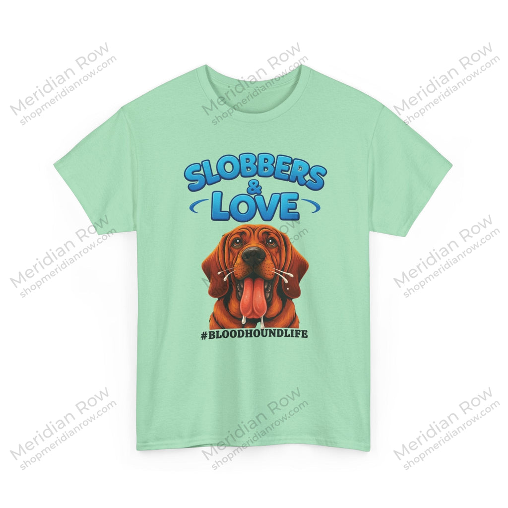 Bloodhound Life Unisex Tee, Slobbering Dog Lover Shirt, Funny Pet Owner Gift, Drooling Hound Top, Animal Lover Apparel