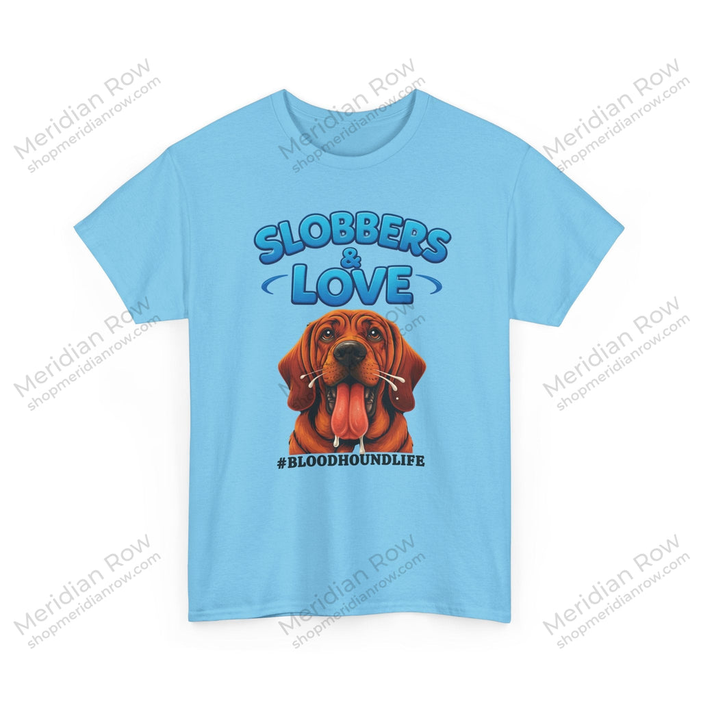 Bloodhound Life Unisex Tee, Slobbering Dog Lover Shirt, Funny Pet Owner Gift, Drooling Hound Top, Animal Lover Apparel