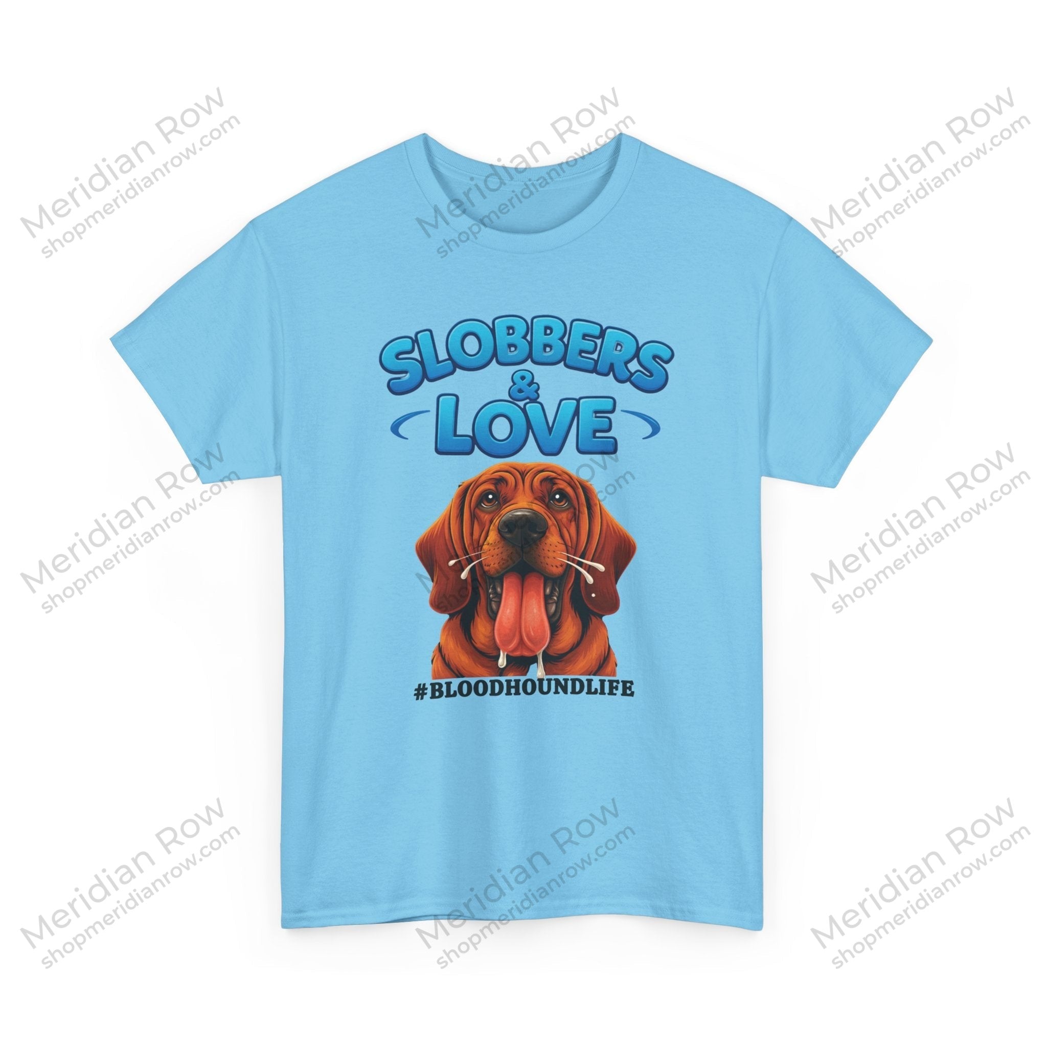 Bloodhound Life Unisex Tee, Slobbering Dog Lover Shirt, Funny Pet Owner Gift, Drooling Hound Top, Animal Lover Apparel