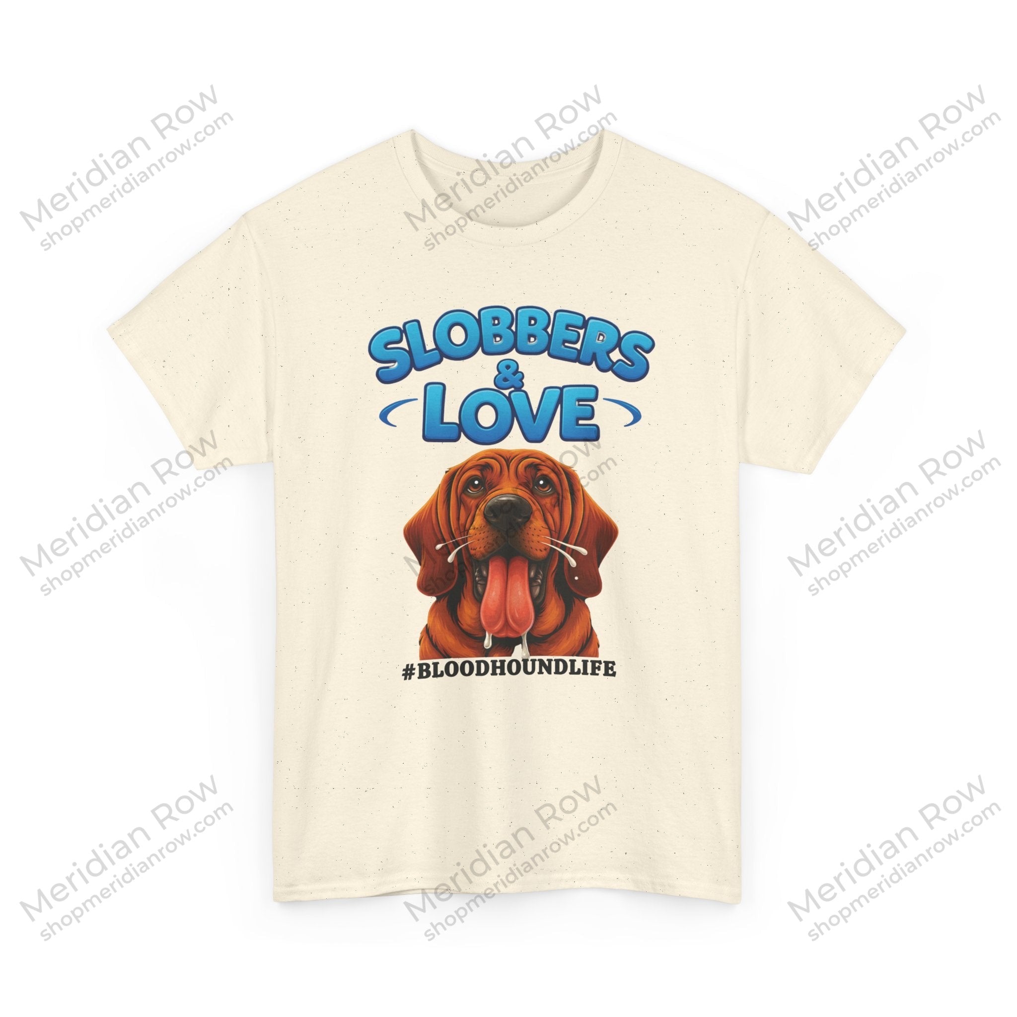 Bloodhound Life Unisex Tee, Slobbering Dog Lover Shirt, Funny Pet Owner Gift, Drooling Hound Top, Animal Lover Apparel