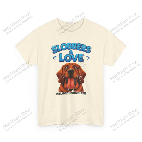 Bloodhound Life Unisex Tee, Slobbering Dog Lover Shirt, Funny Pet Owner Gift, Drooling Hound Top, Animal Lover Apparel