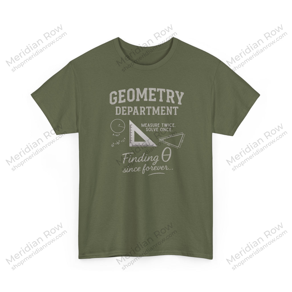 Geometry Department T-Shirt, Funny High School Math Teachers, Back-to-School