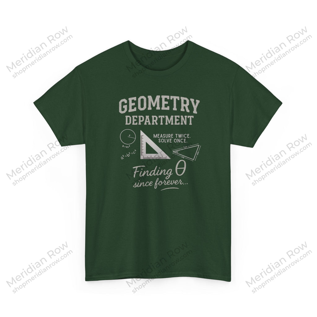 Geometry Department T-Shirt, Funny High School Math Teachers, Back-to-School