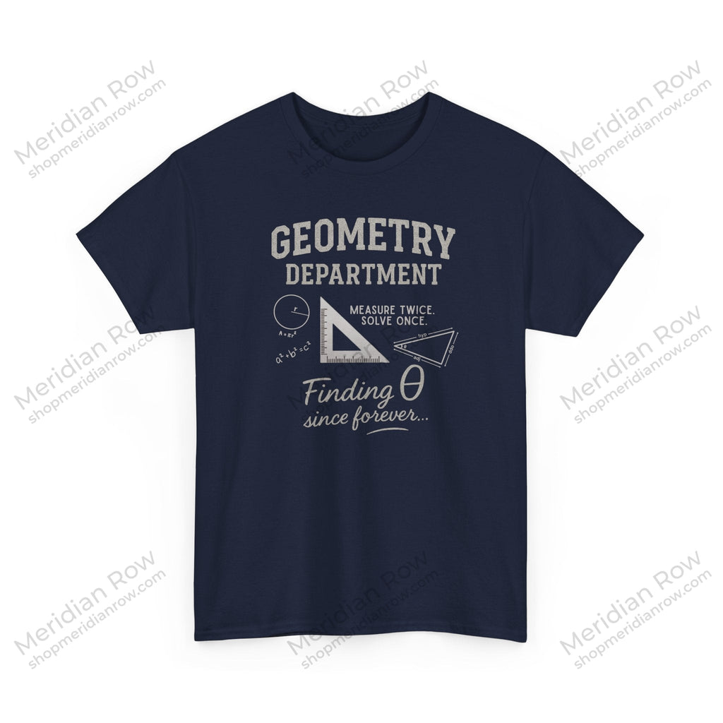 Geometry Department T-Shirt, Funny High School Math Teachers, Back-to-School