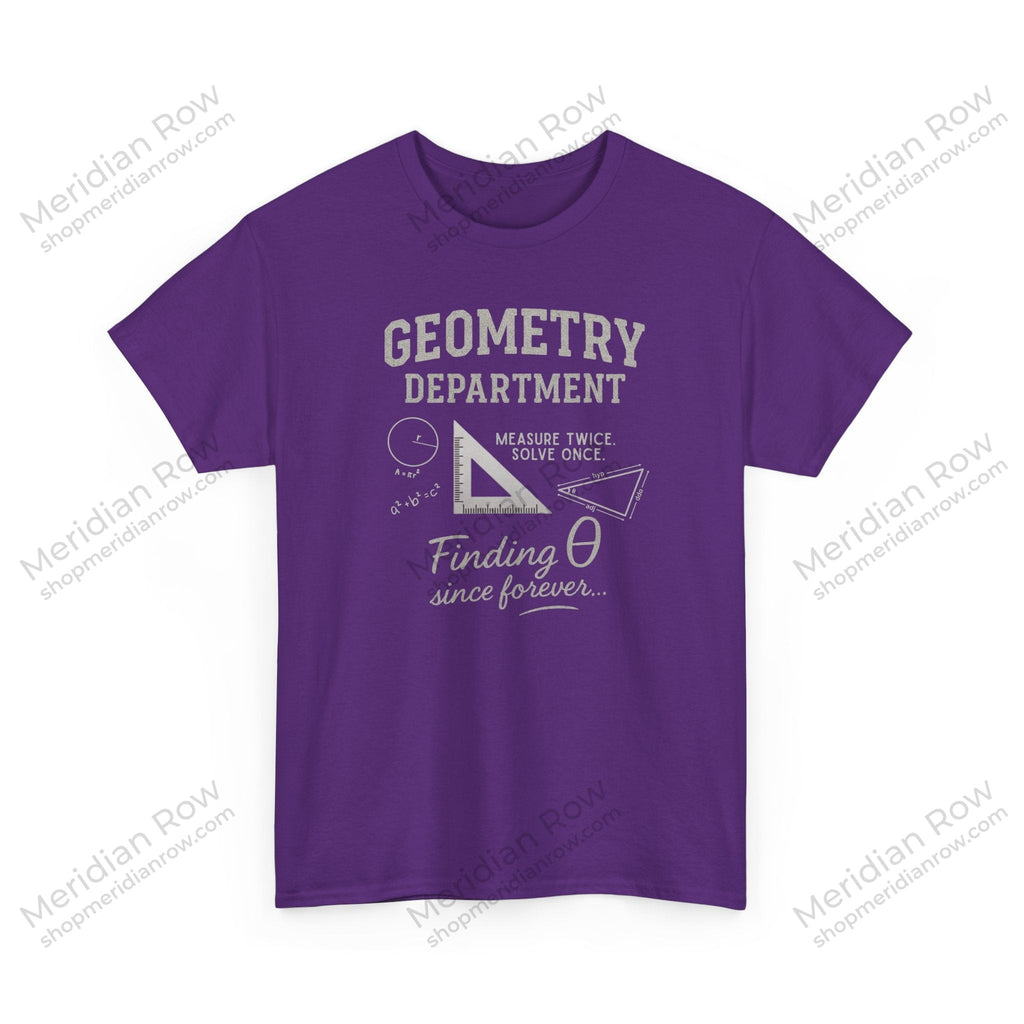 Geometry Department T-Shirt, Funny High School Math Teachers, Back-to-School