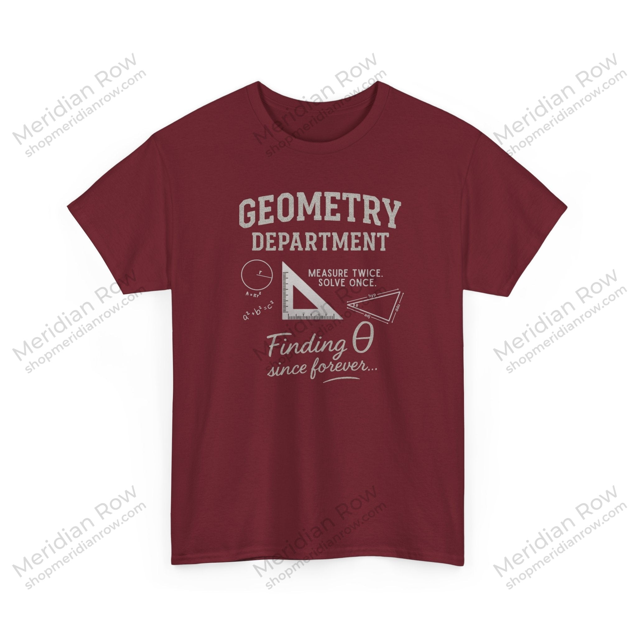Geometry Department T-Shirt, Funny High School Math Teachers, Back-to-School