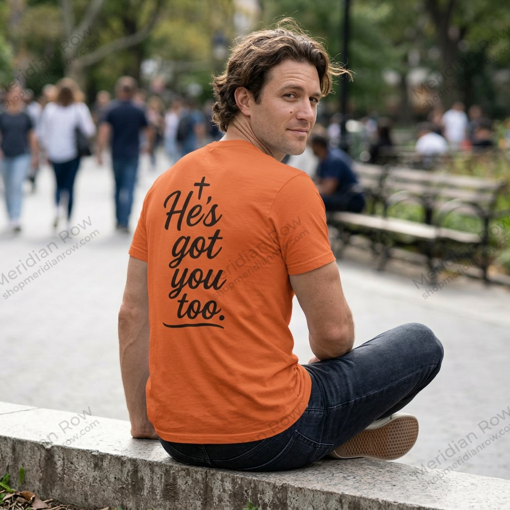 I Got This. Stop Worrying. He's Got You Too. Christian Comfort Colors® 1717 T-Shirt | Inspirational Faith Tee | Scripture Inspired Gift