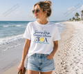 Sunny Days Ocean Waves 30A Bella + Canvas 3001 Shirt | Coastal Beach Graphic Tee | Florida Vacation T-Shirt