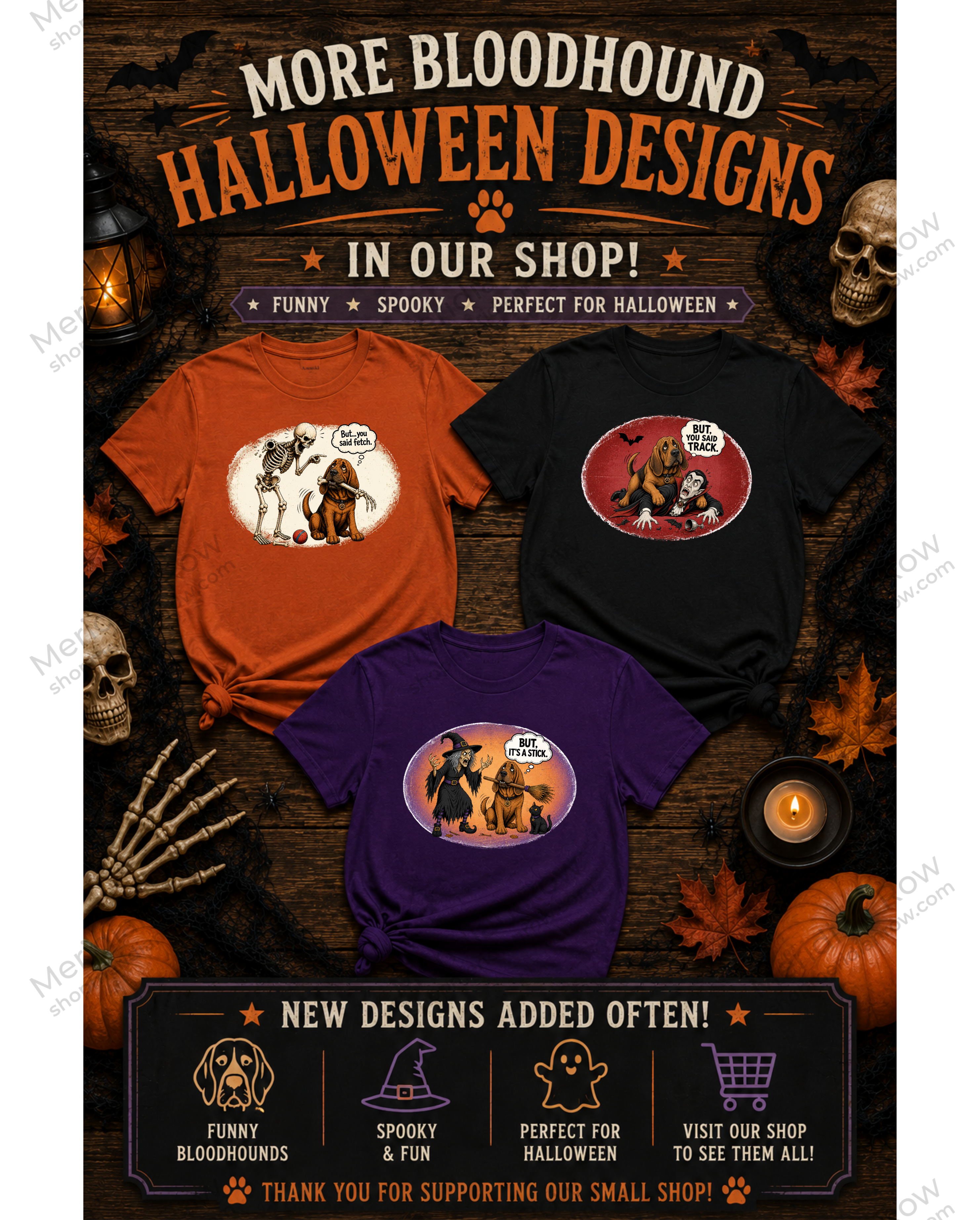 But, You Said Fetch Shirt | Funny Bloodhound Halloween Tee | Spooky Dog Lover Shirt | Gildan 5000 Graphic T-Shirt